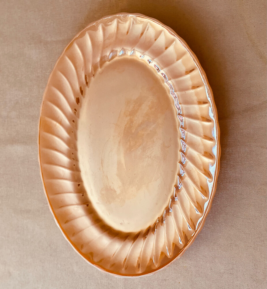 vintage items  wood and porcelain  - 5