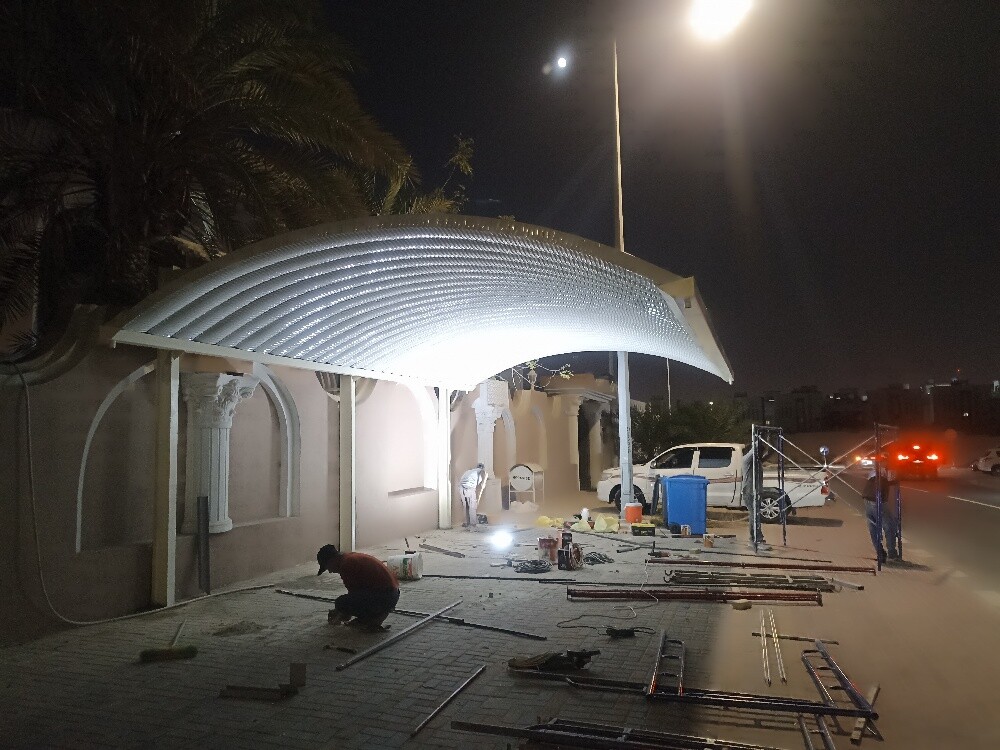 Quick Span Modern design pergola Ca - 3