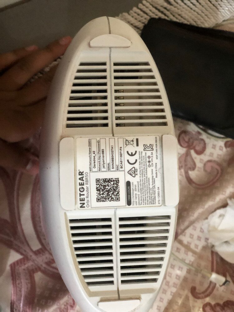ooreroo orbi router - 5