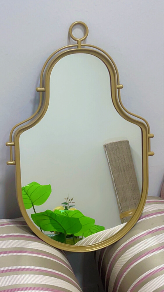 IKEA wall mirror gold color - 1
