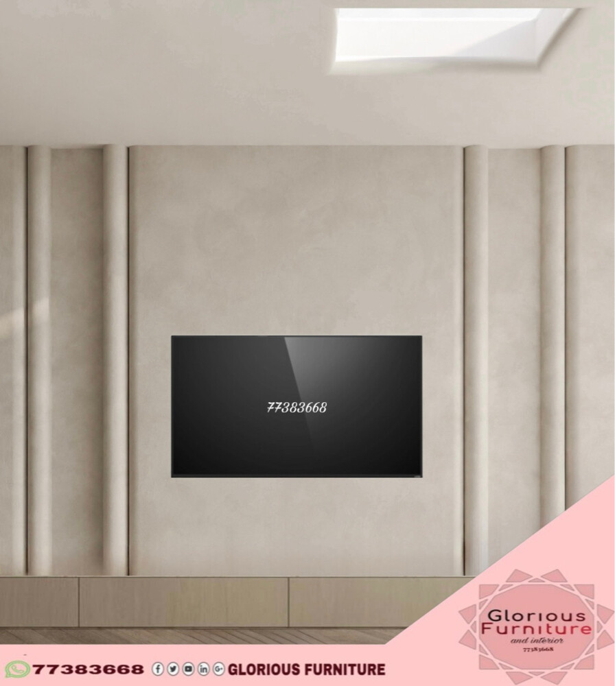 Bedroom, wardrobe, tv design, bed - 2