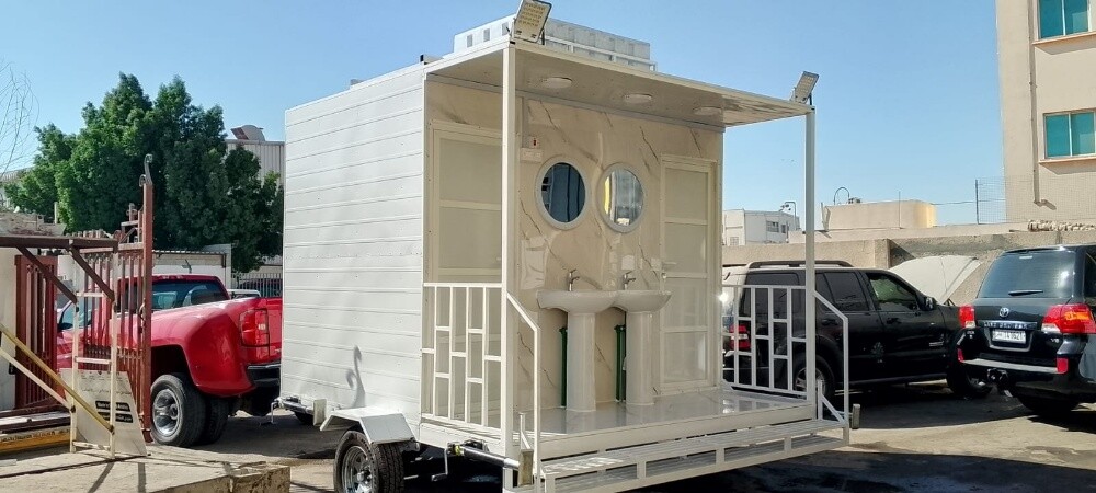 protha cabin caravan toilet - 1