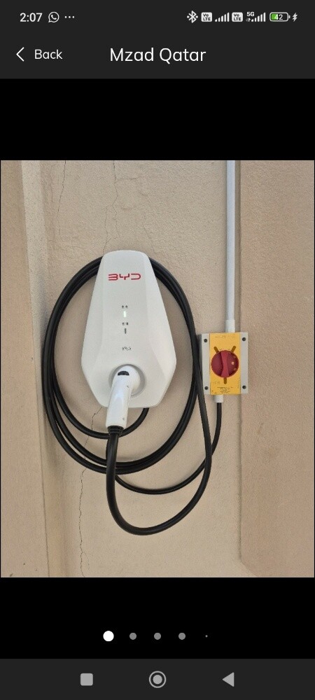 All elictric car charger installati - 13