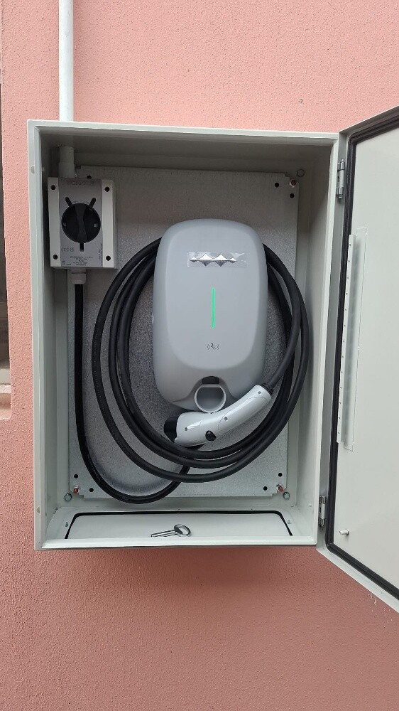 All elictric car charger installati - 15