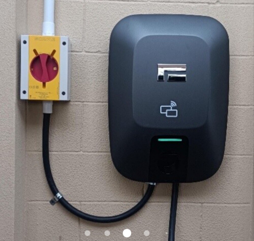All elictric car charger installati - 3