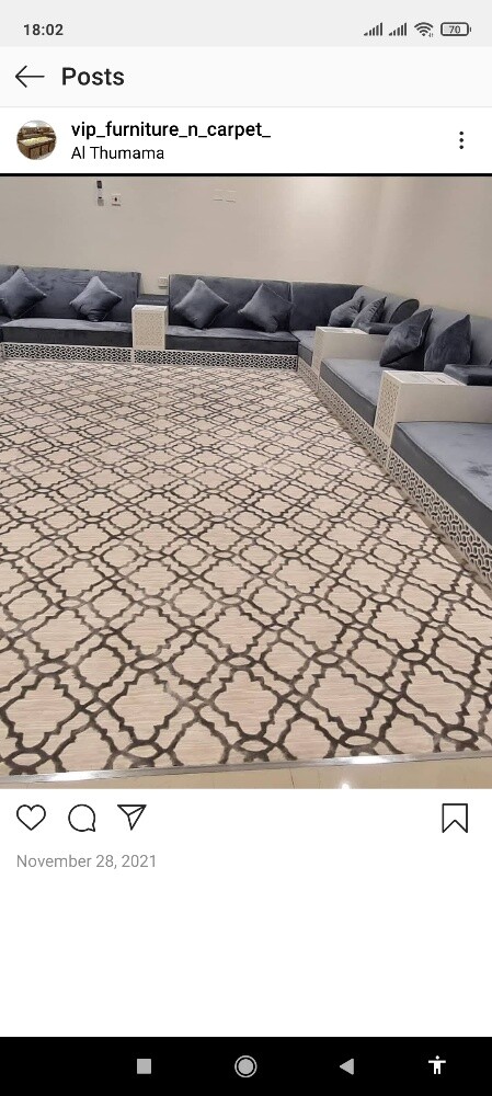 سجاد ستائر  ورق جدران أريكة المجل - 30