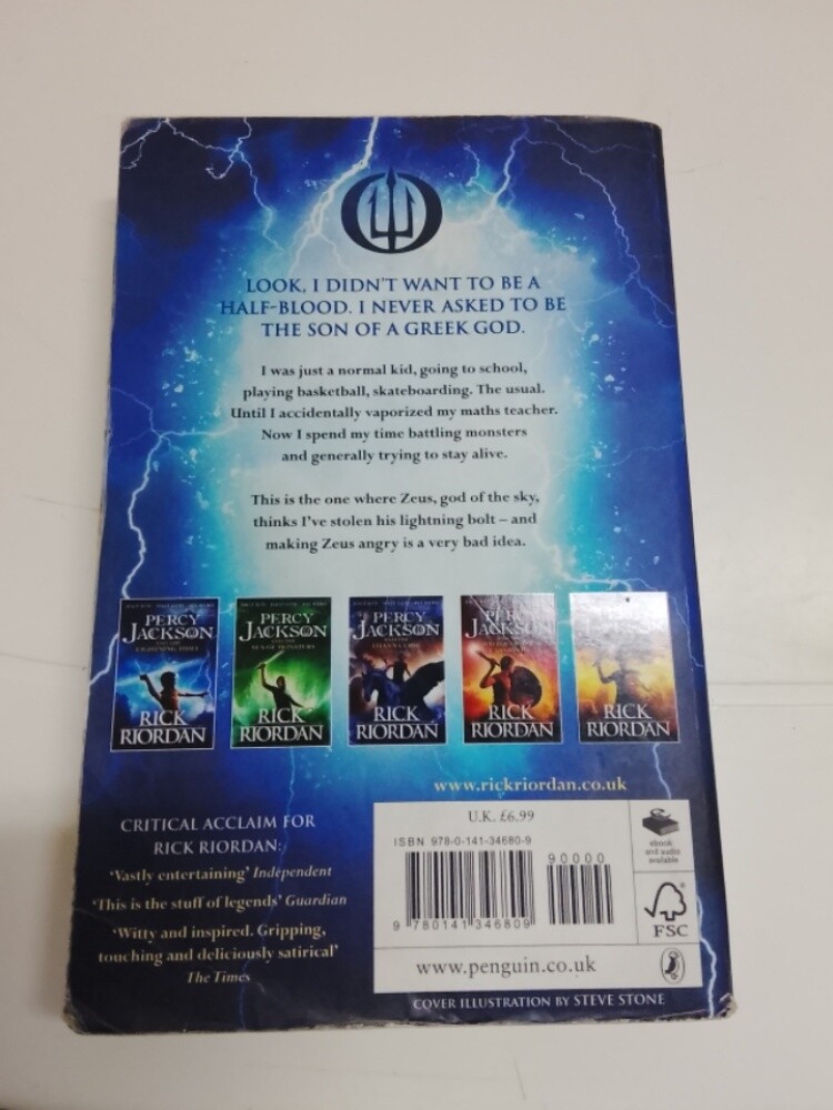 percy Jackson and the lightning the - 2