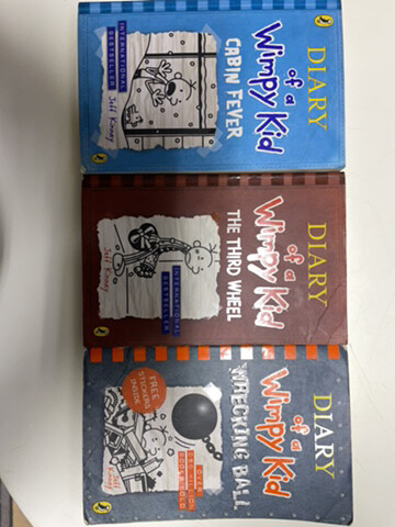 Diary of a wimpy kid BUNDLE - 1