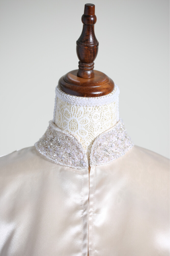 Wedding Dress bride (light beige) - 9