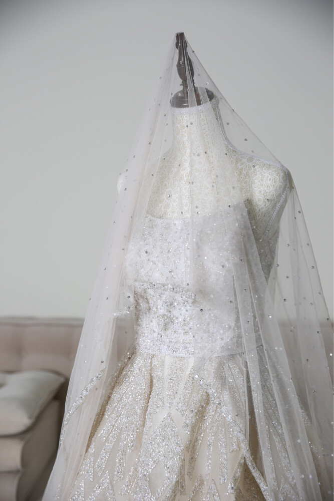 Wedding Dress bride (light beige) - 1