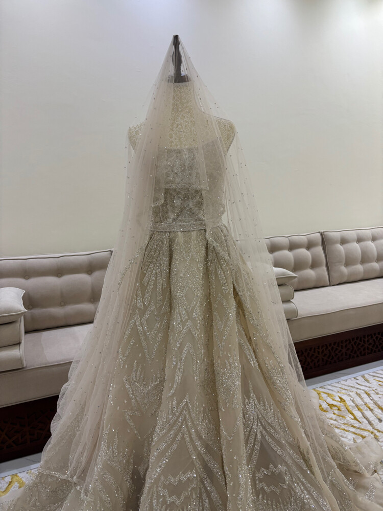 Wedding Dress bride (light beige) - 8