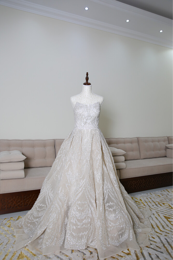Wedding Dress bride (light beige) - 2