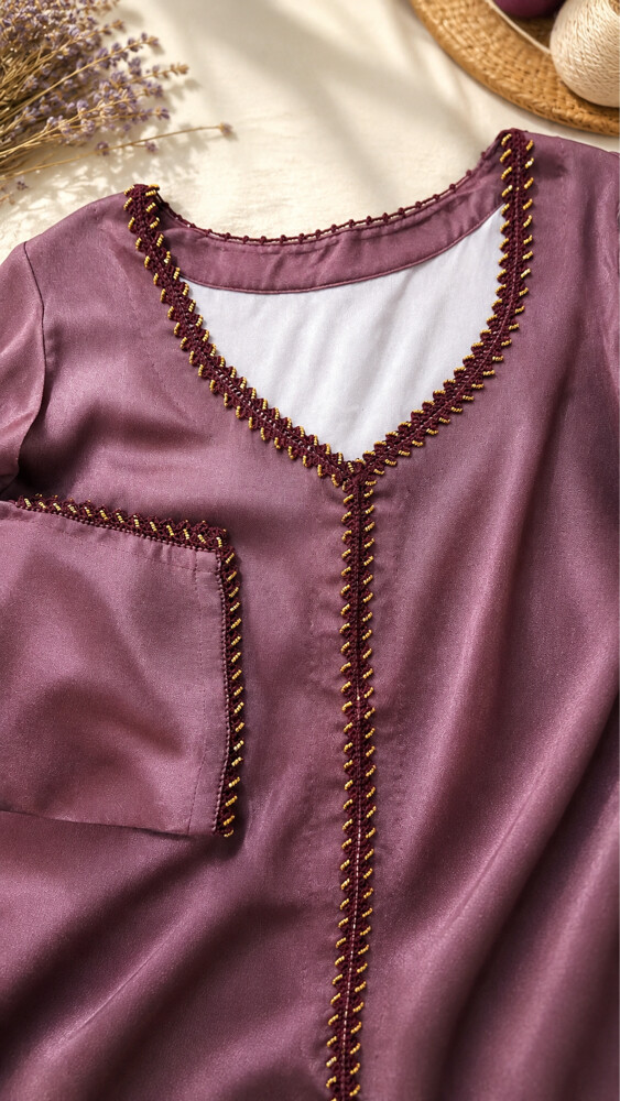 جلابيات كروشيه يدويه غير مفصله - 4