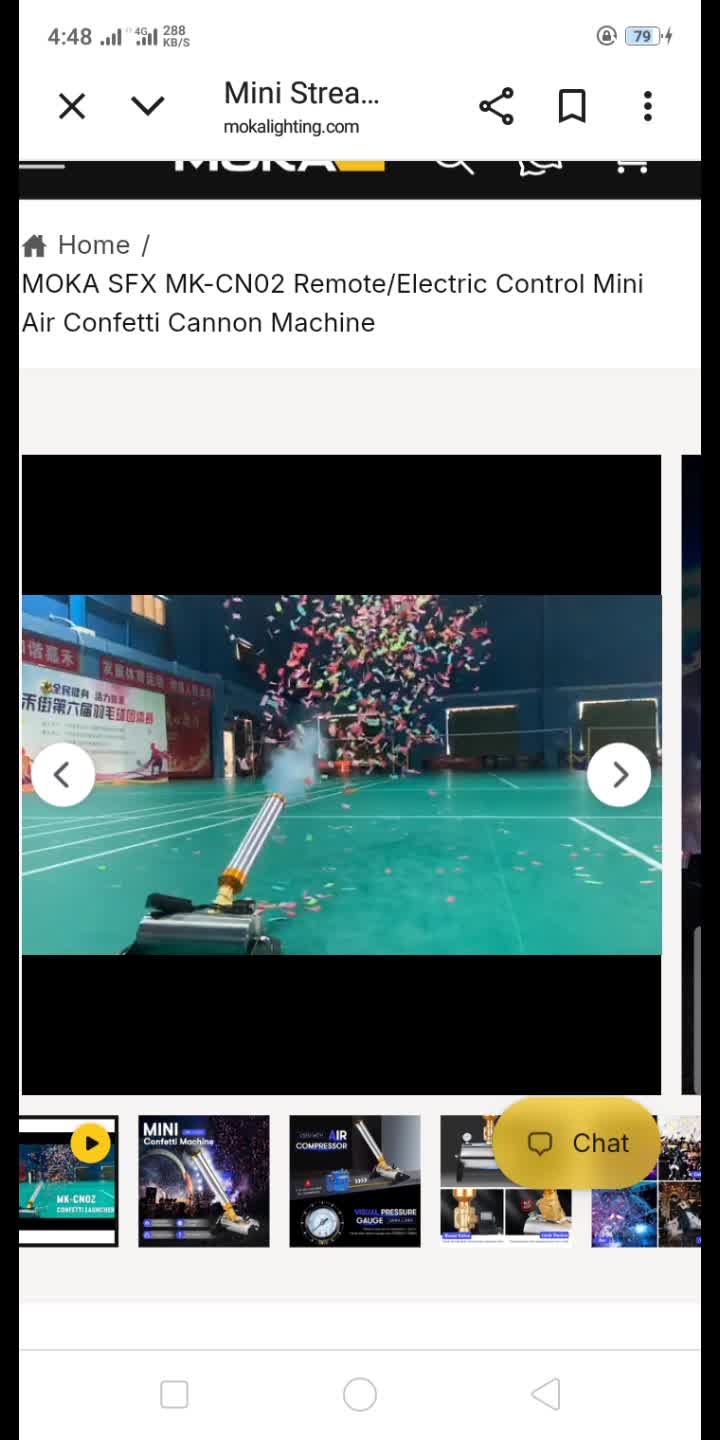 Eneumatic Confetti Stage Launcher - 1