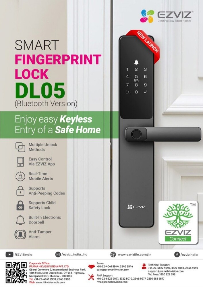 Ezviz DL-05 smart Lock for Door - 2