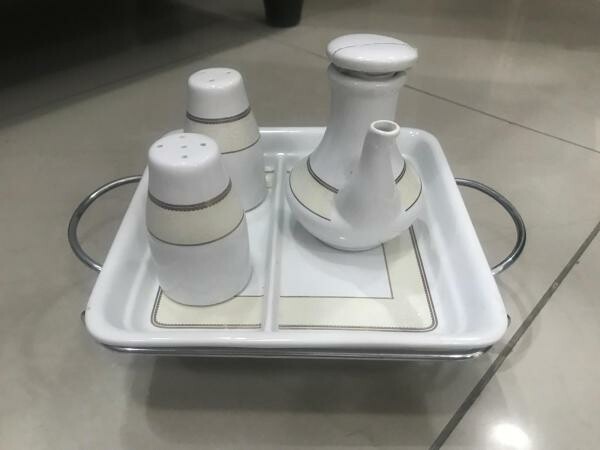 Salt, Pepper and Oil Set - 2