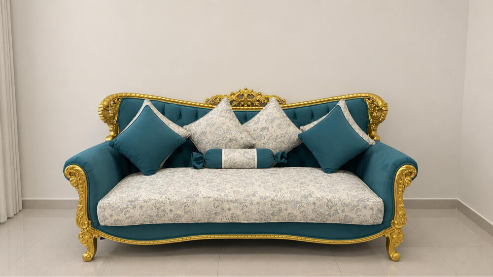 4 pieces sofa set - 3
