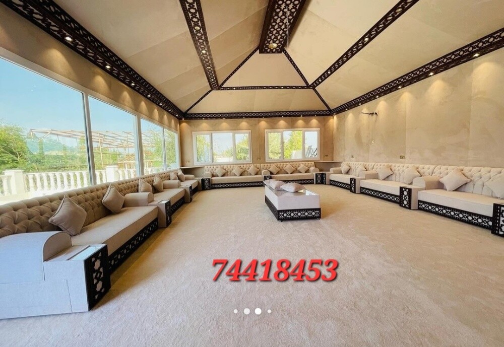سجاد ستائر  ورق جدران أريكة المجل - 8