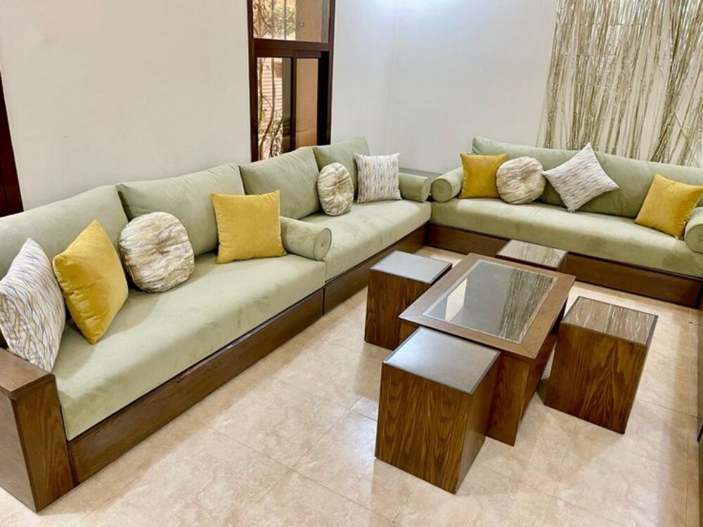 سجاد ستائر  ورق جدران أريكة المجل - 12
