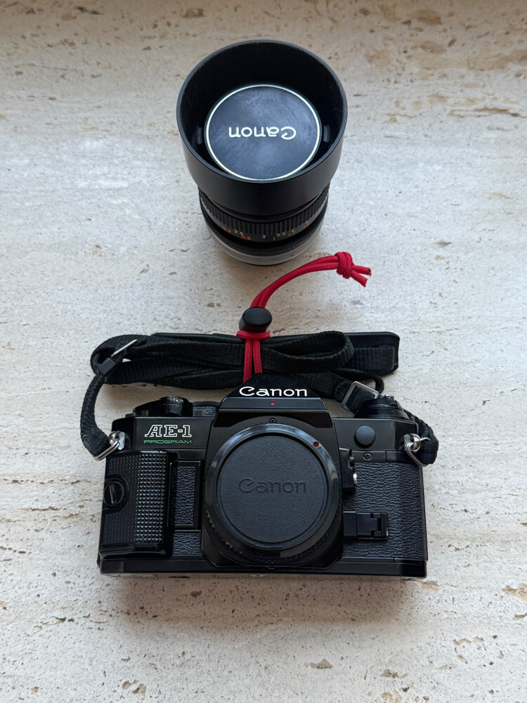 Canon AE-1 Program & 50mm Lens - 1