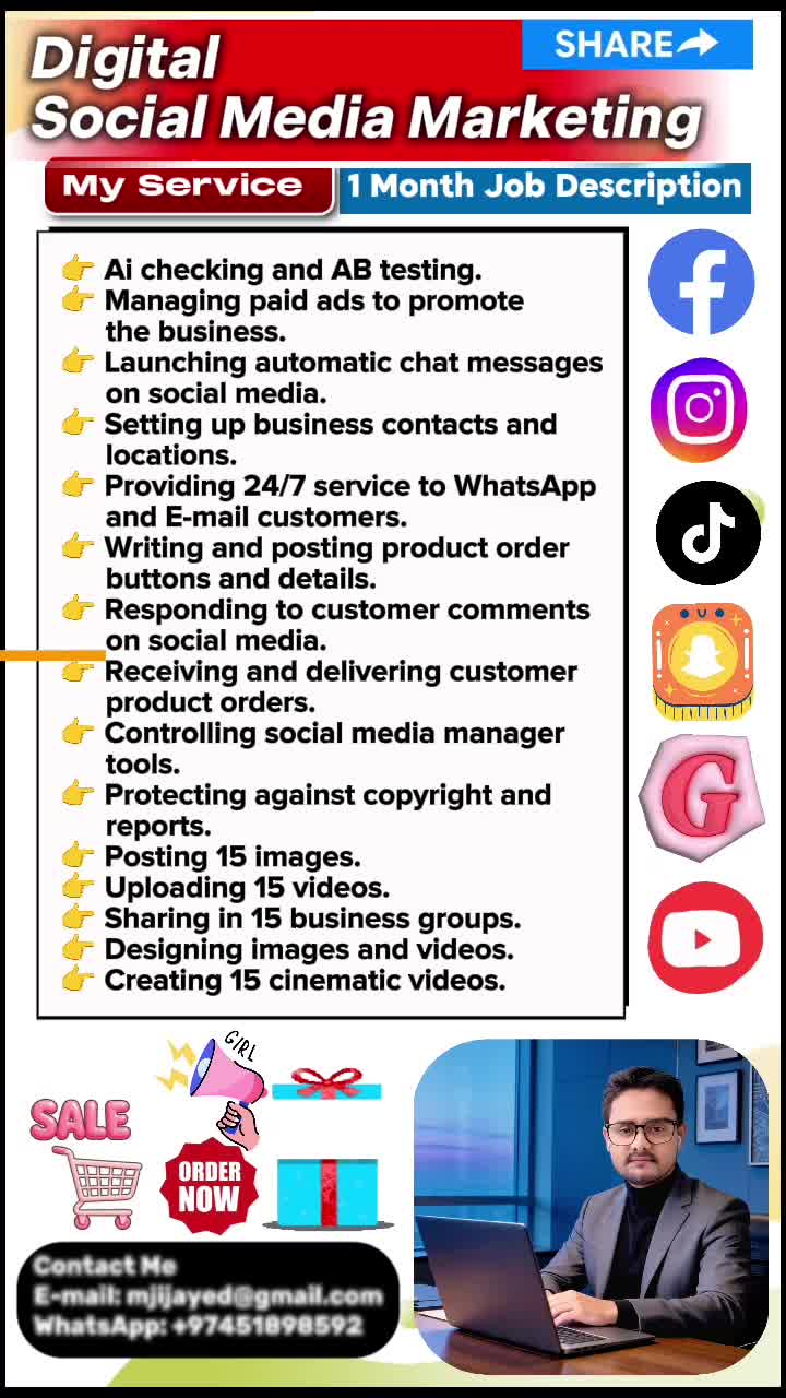 Social Media Marketing 1 Month Work - 4
