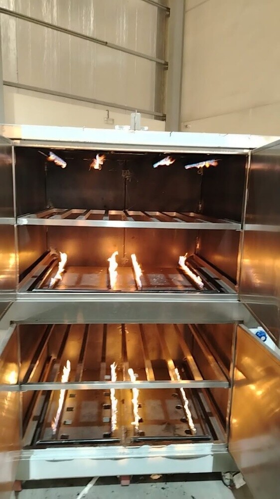 Lamp oven double deck - 2