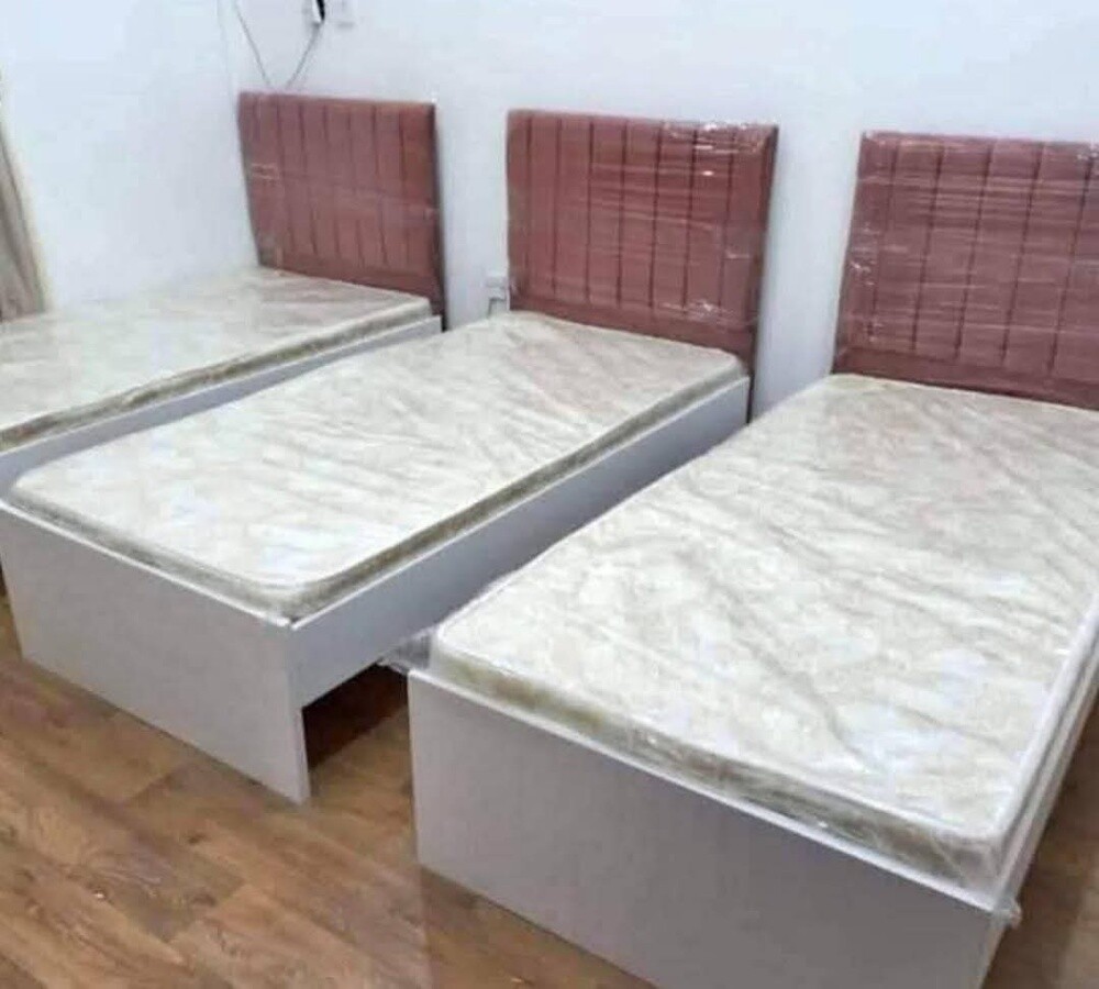 Wooden new single bed frame - 4