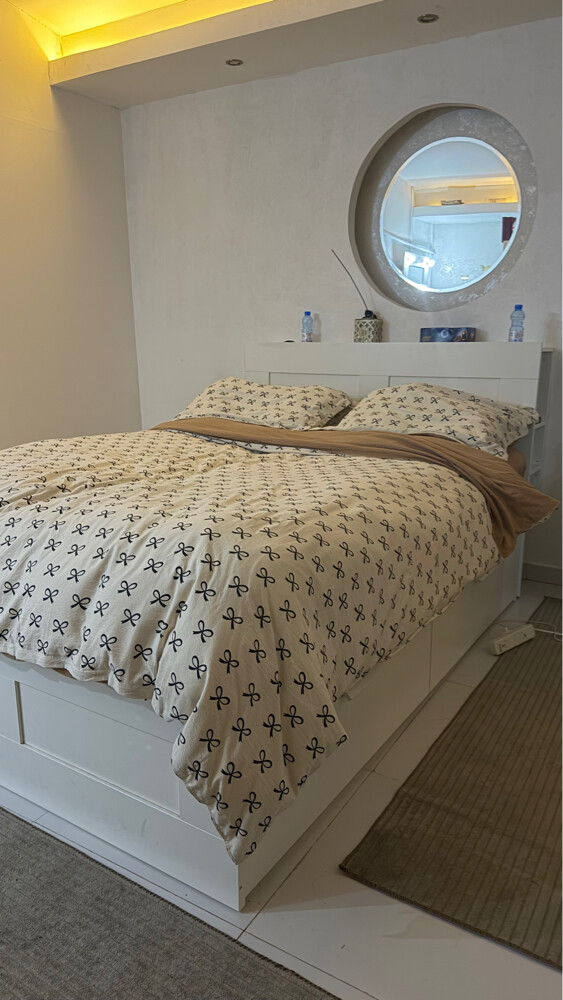 bed with mattress - 3
