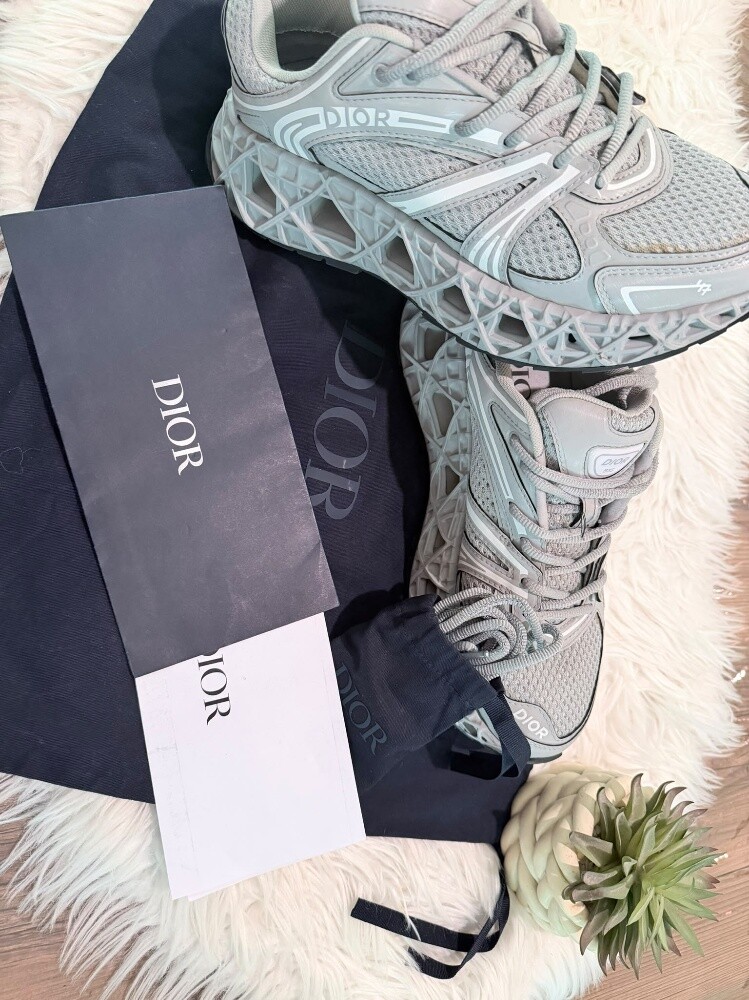 Dior B35 NXXT sneakers in grey tech - 2