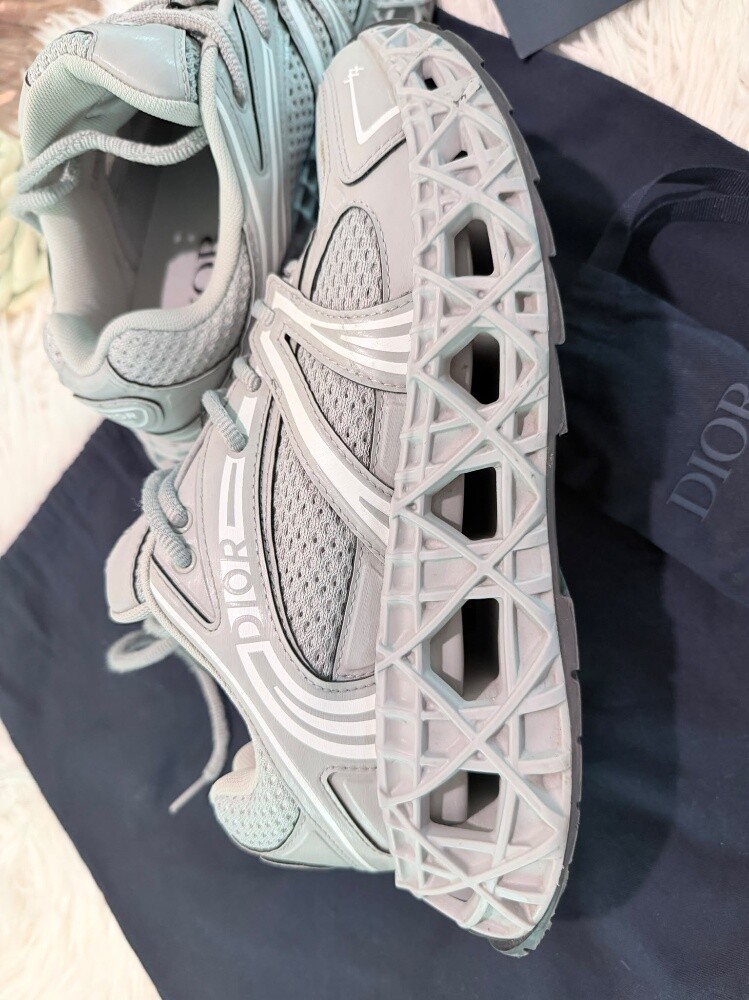 Dior B35 NXXT sneakers in grey tech - 5