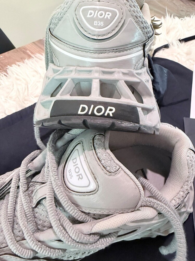 Dior B35 NXXT sneakers in grey tech - 3