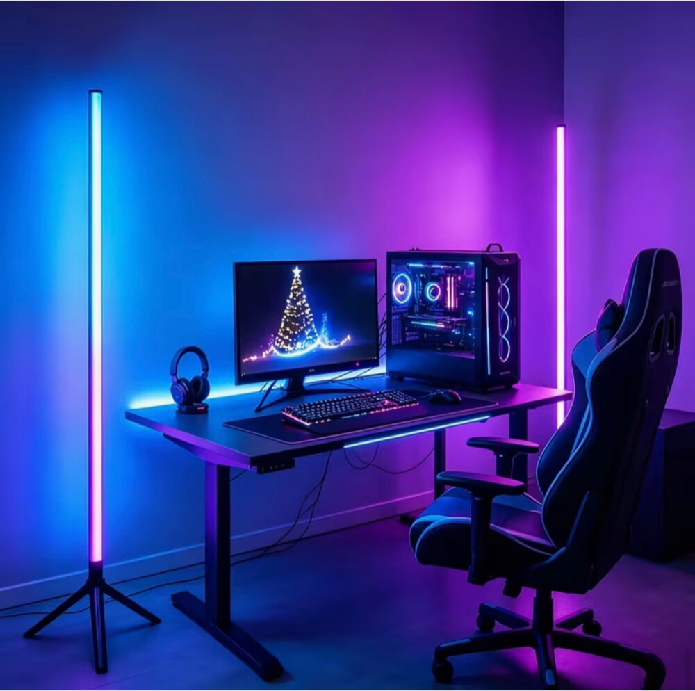 Rgb Floor Corner Lamp - 5
