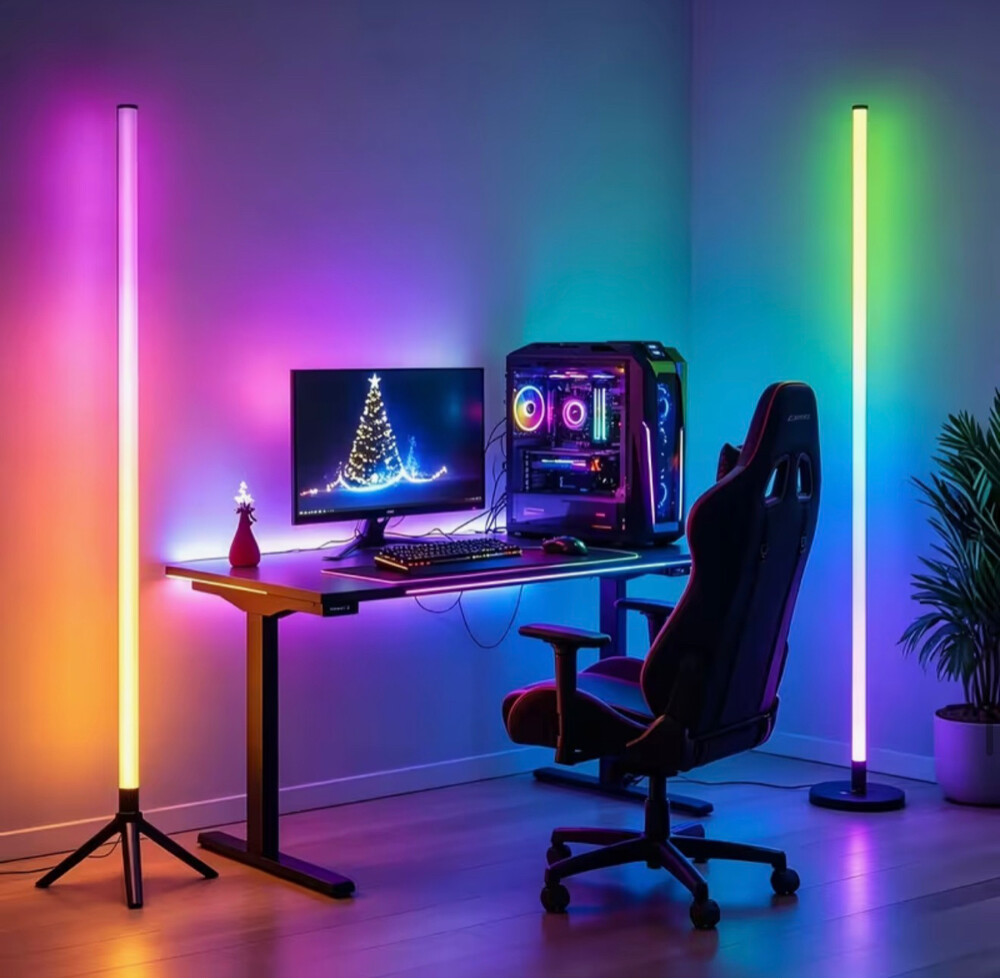 Rgb Floor Corner Lamp - 4