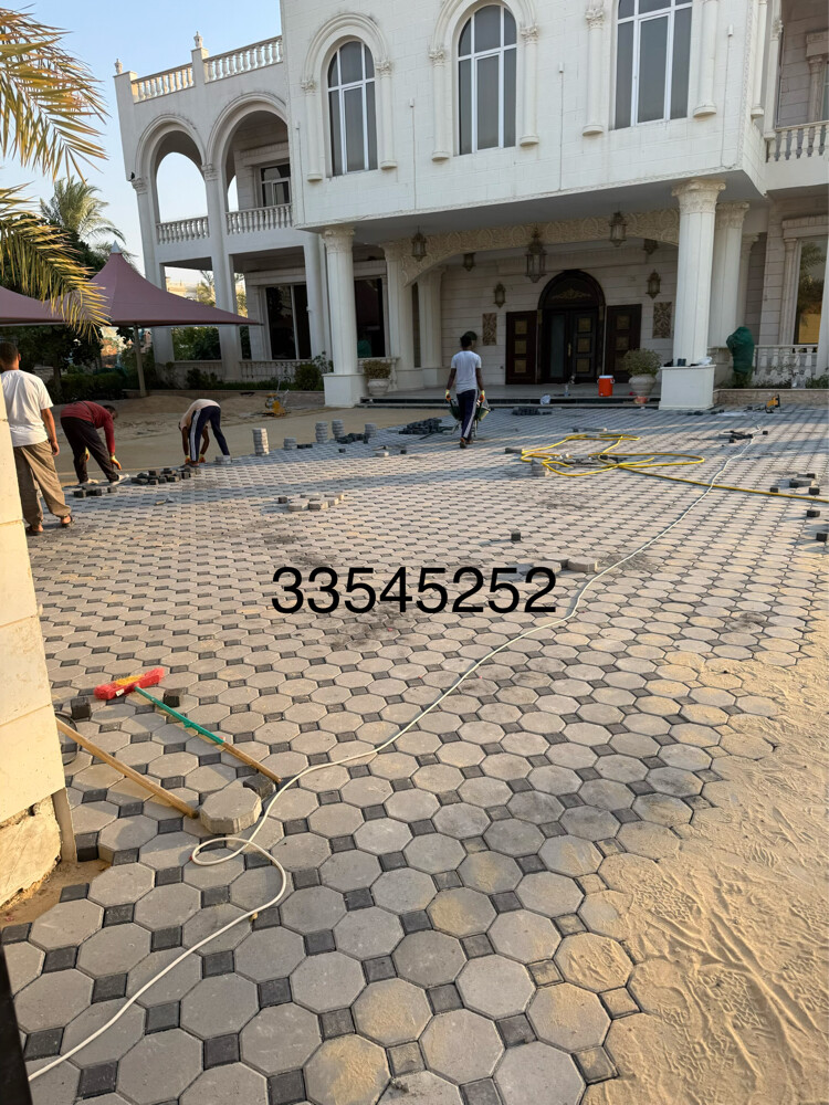 انترلوك وبلاط خارجي  - 25