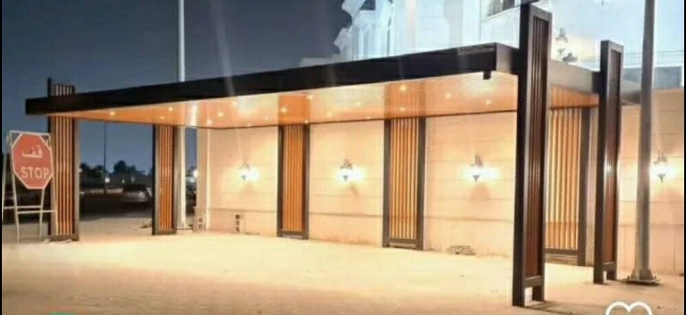 مظلة قماش واتر بروف لحماية السيار - 4