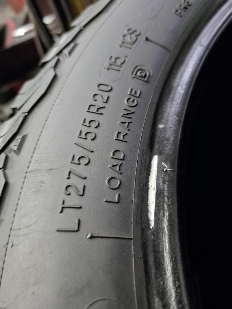 275-55-20,,, BFGOODRICH brand - 5