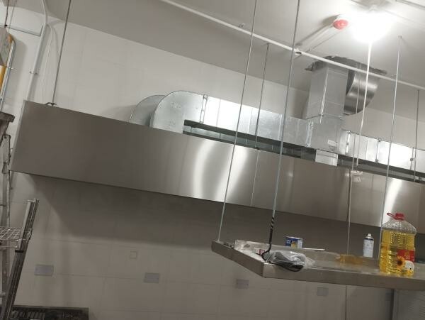 Custom made Kitchen hood & duct - 14