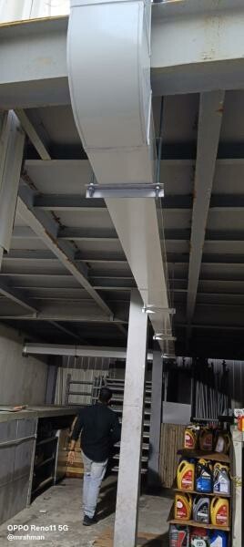 Custom made Kitchen hood & duct - 5