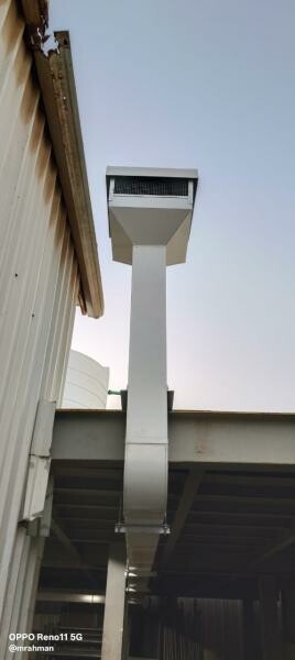 Custom made Kitchen hood & duct - 7