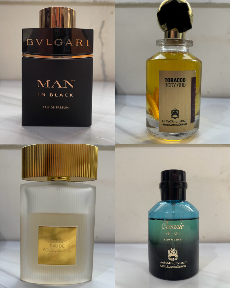 مجموعة 4 عطور مستعملة اصلية للبيع - 6