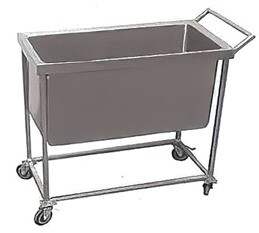 Custom made ss sink table - 9