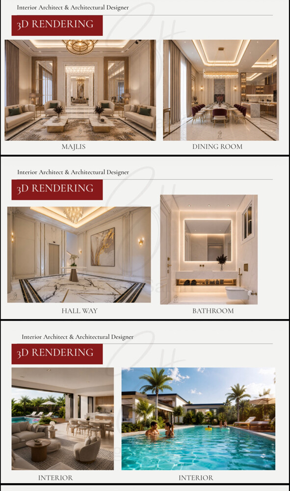 2D & 3D Max Architectural Design  - 10
