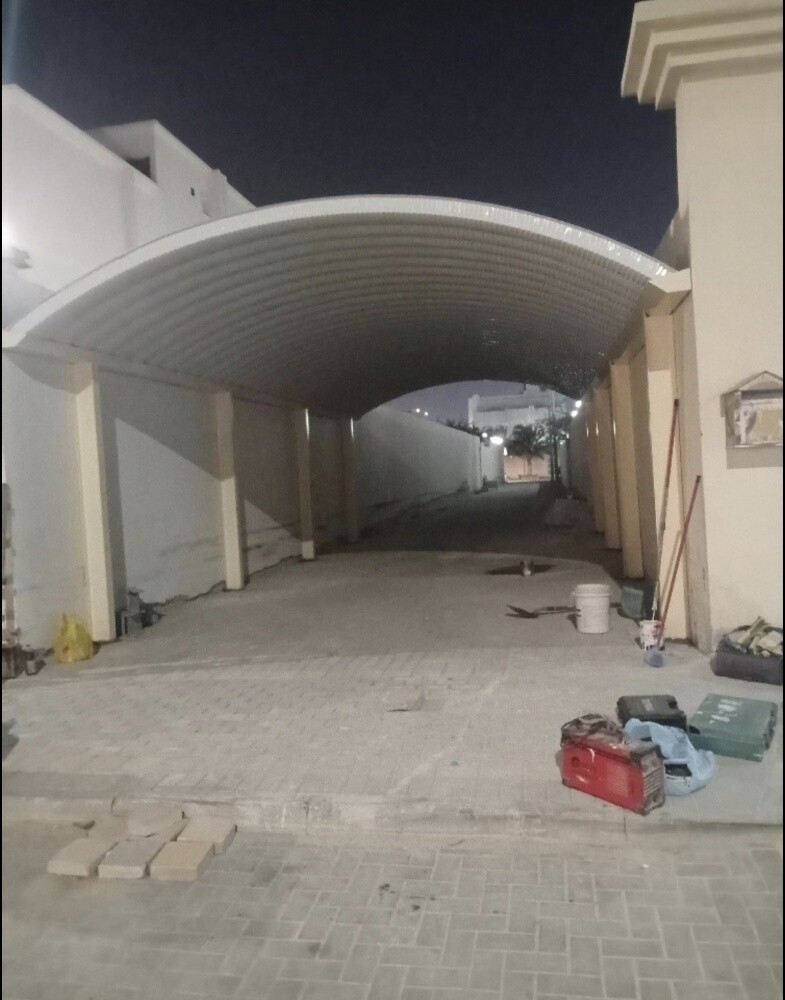 welding work car parking - 8