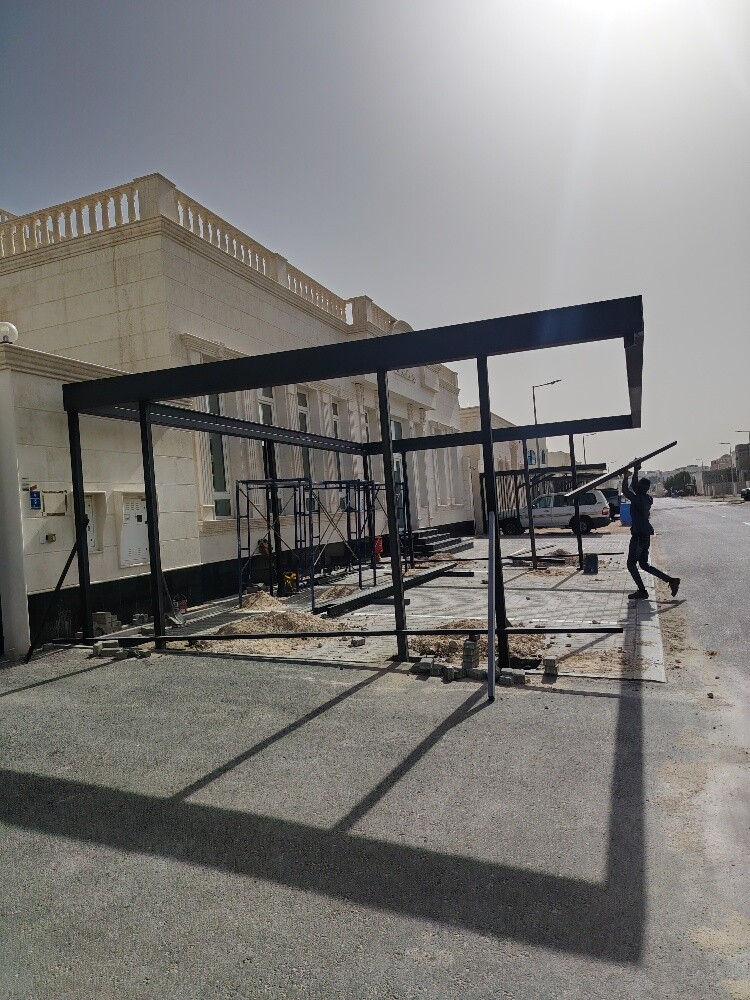 welding work car parking - 9