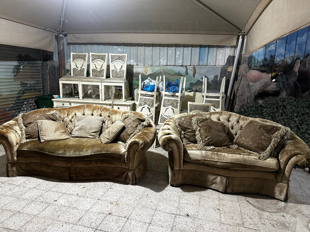 2 sofas - 1
