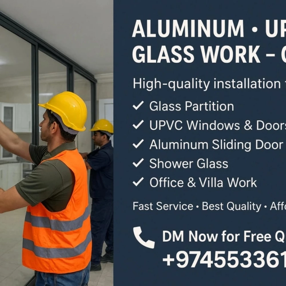 Aluminum worksGlass office partit - 6