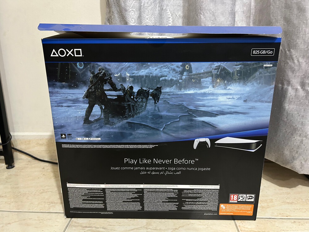 ps5 for sell with the cartoon. - 3
