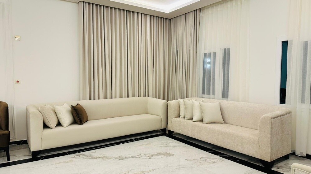 Curtain and sofa - 2