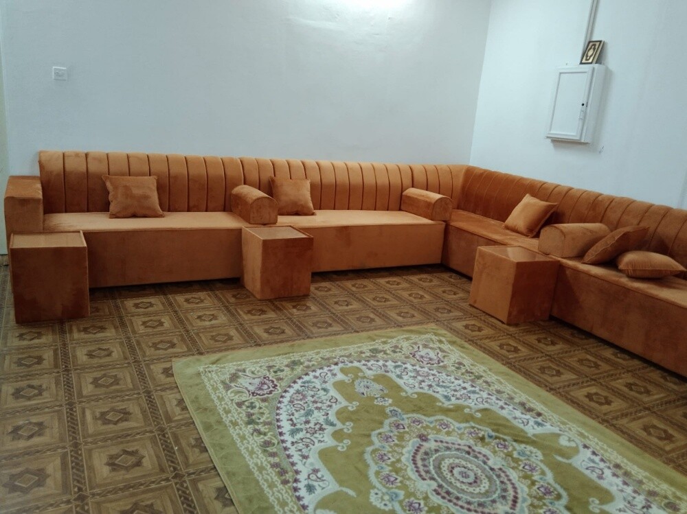 تفصيل وتنجيد كنب كراسي و ستائر - 3