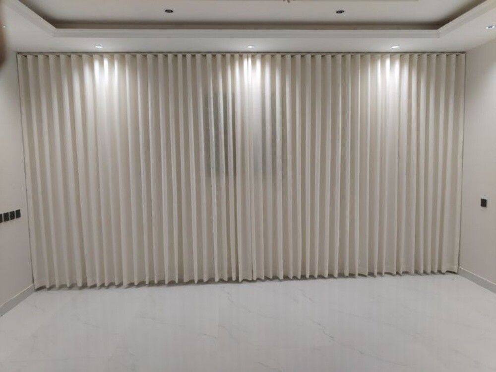 Parquet walapaper curtain cebinet - 16